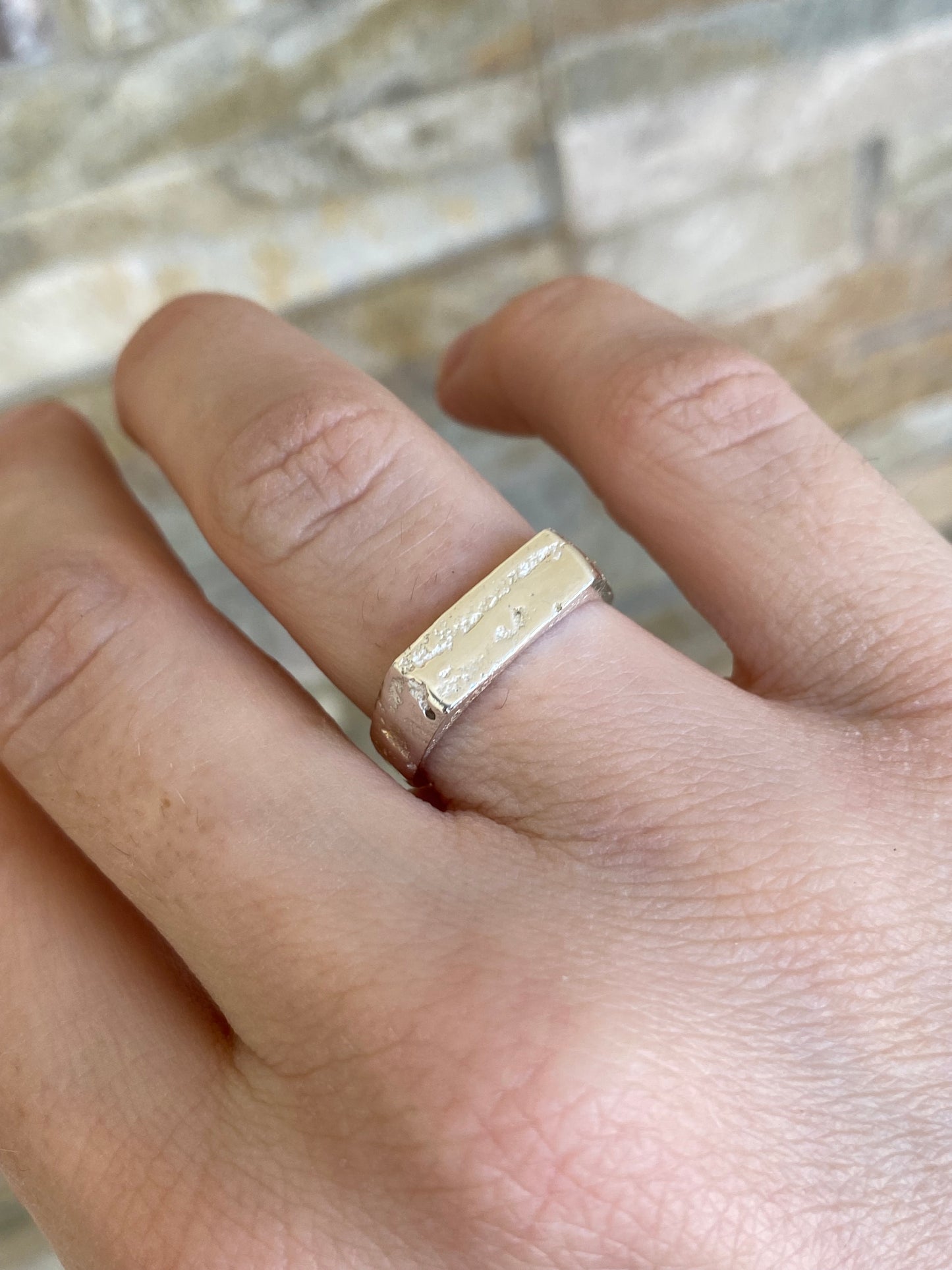 Sand Signet with Fine Sand