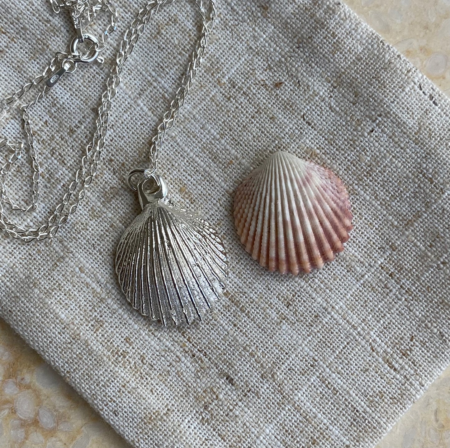Shell Pendant Large - READY TO SHIP