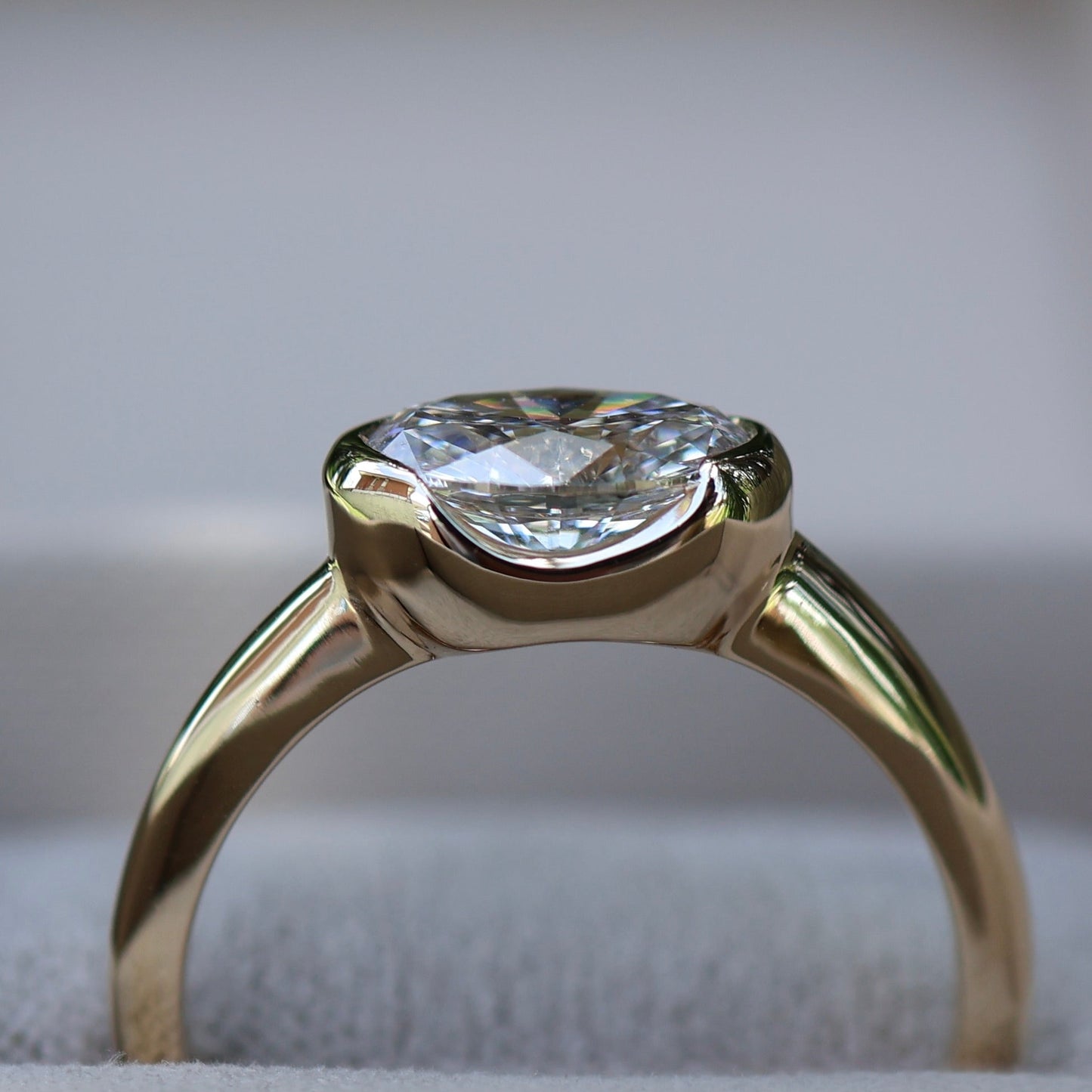 Castle Ring with Diamond