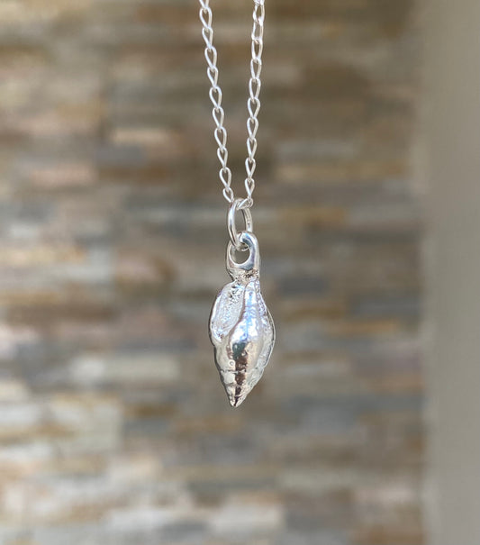 Spiral Shell Pendant Small - READY TO SHIP