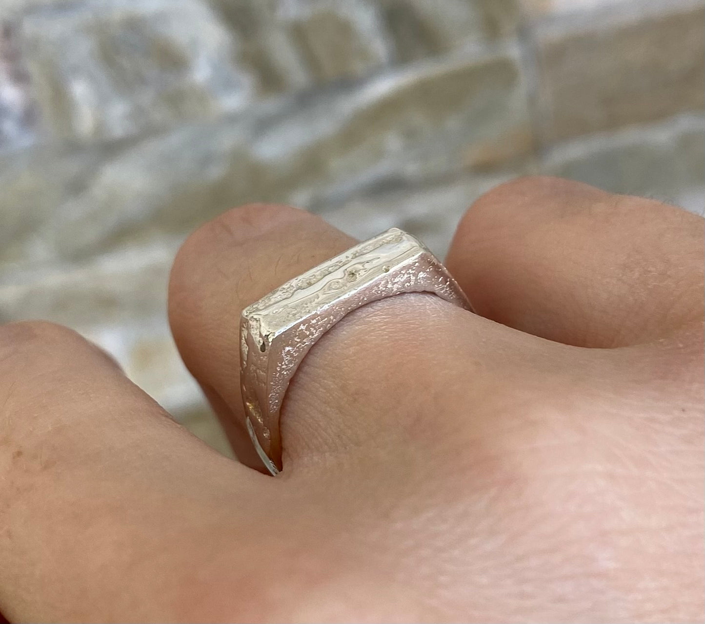 Sand Signet with Fine Sand