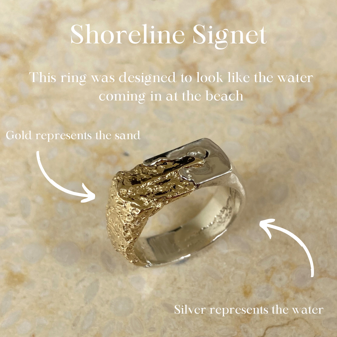 Shoreline Signet - MADE TO ORDER