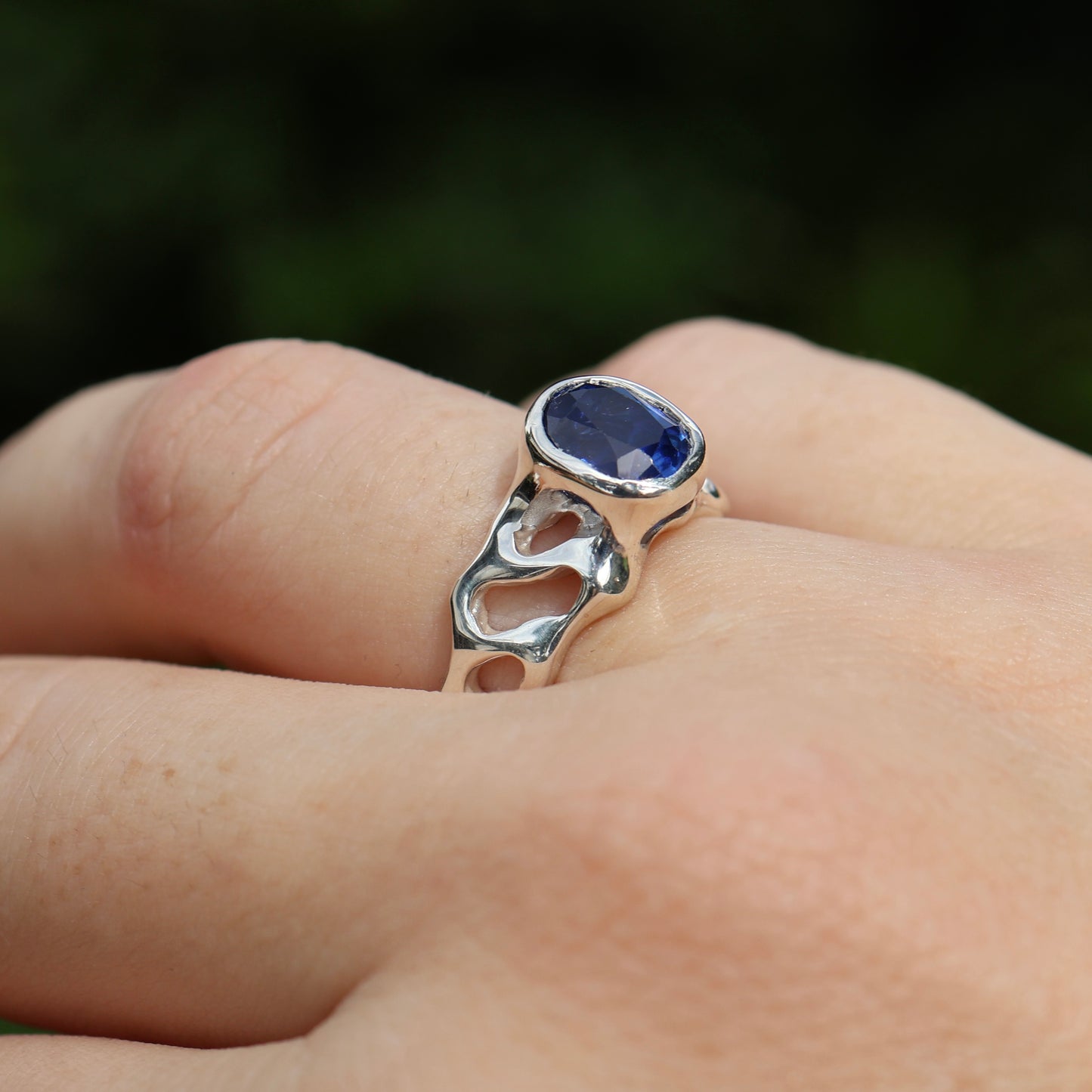 Reflections Ring with Gemstone - 7.5
