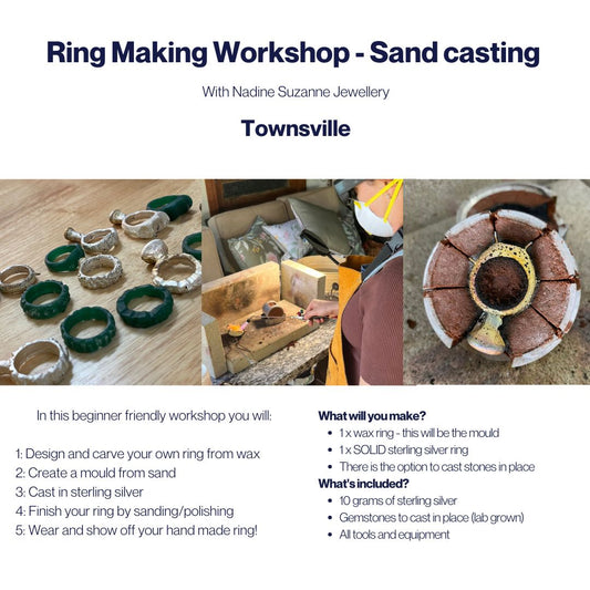 Ring Making Workshop - Sand Casting