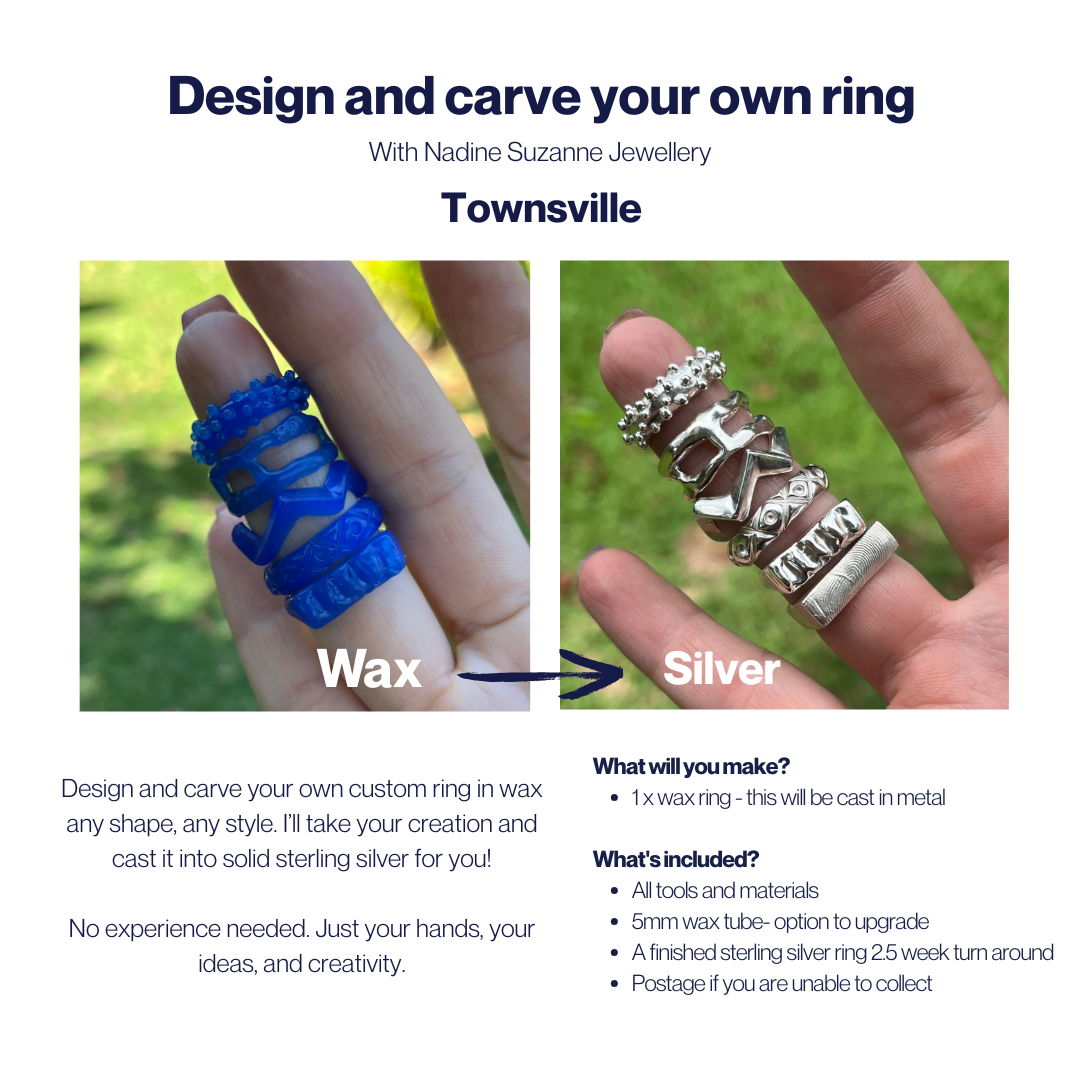 Design and Carve Your Own Ring - Wax Carving
