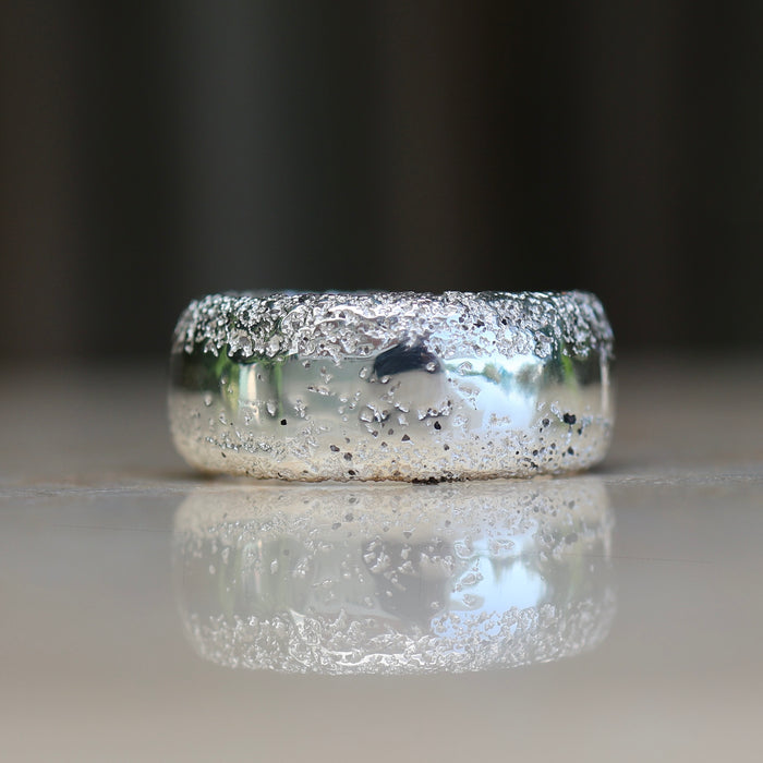 Sand Band Ring | 10mm
