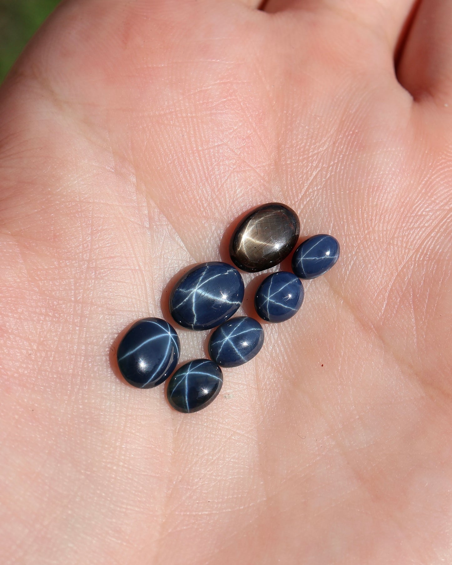 Galaxy Band With Star Sapphire