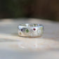 5: Galaxy Band with Mixed stones|Sterling Silver|9.5/S