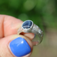 Galaxy Band Ring With Star Sapphire | 5
