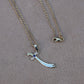 Sword Pendant|9ct gold|Chain