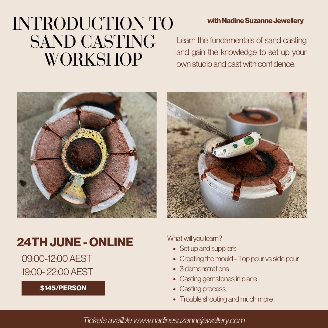Introduction  To Sand Casting - ONLINE ZOOM workshop