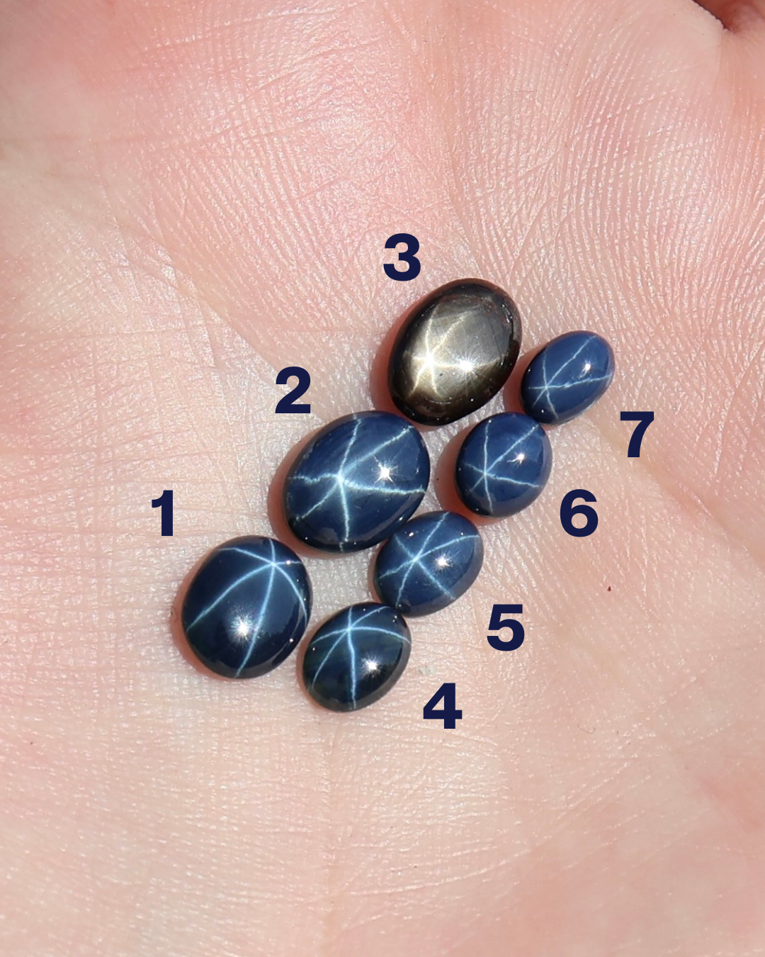 Galaxy Band With Star Sapphire