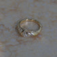 6: Castle Signet with Lab Diamond|9ct gold| 7/N