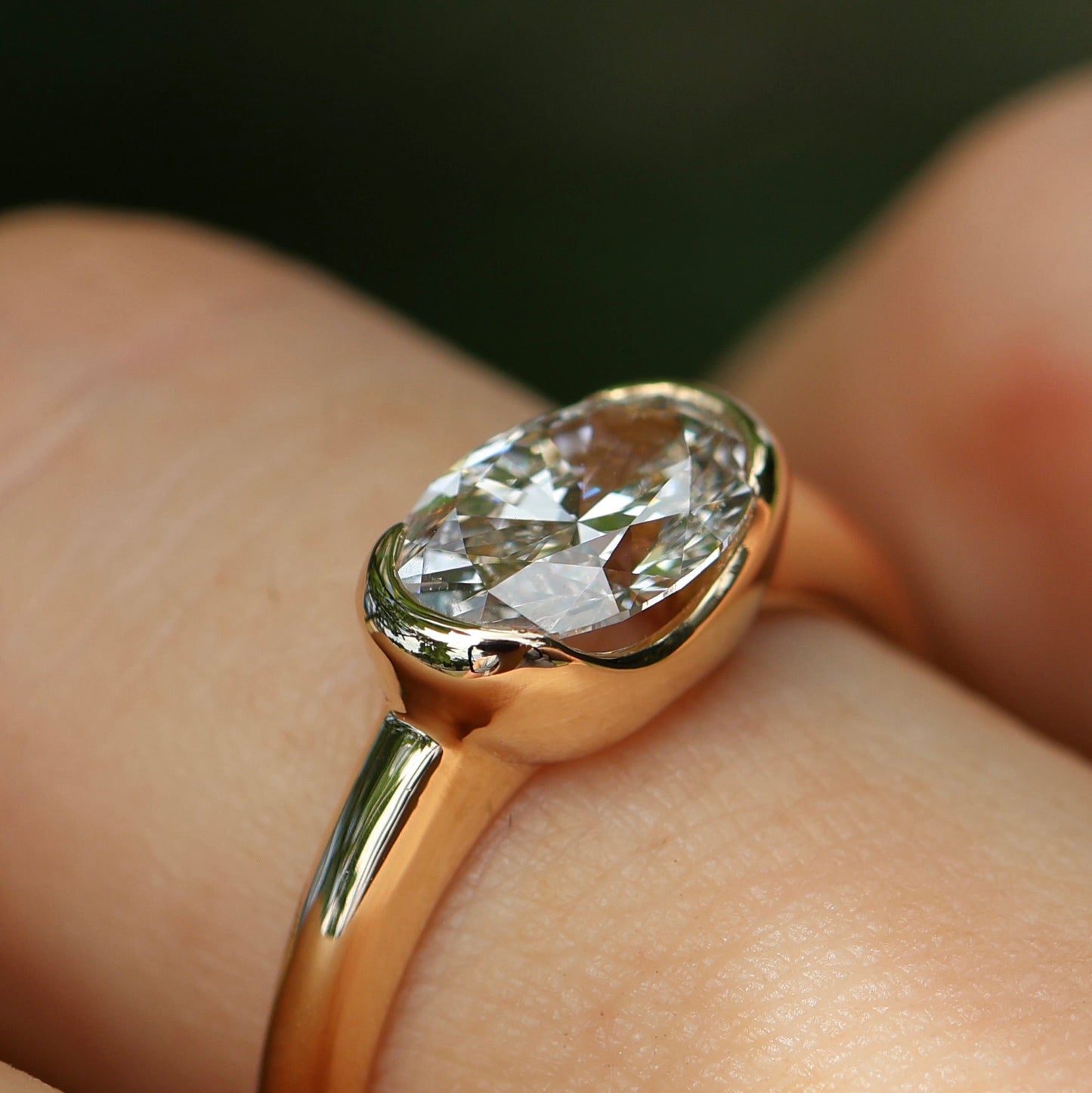 Castle Ring with Diamond