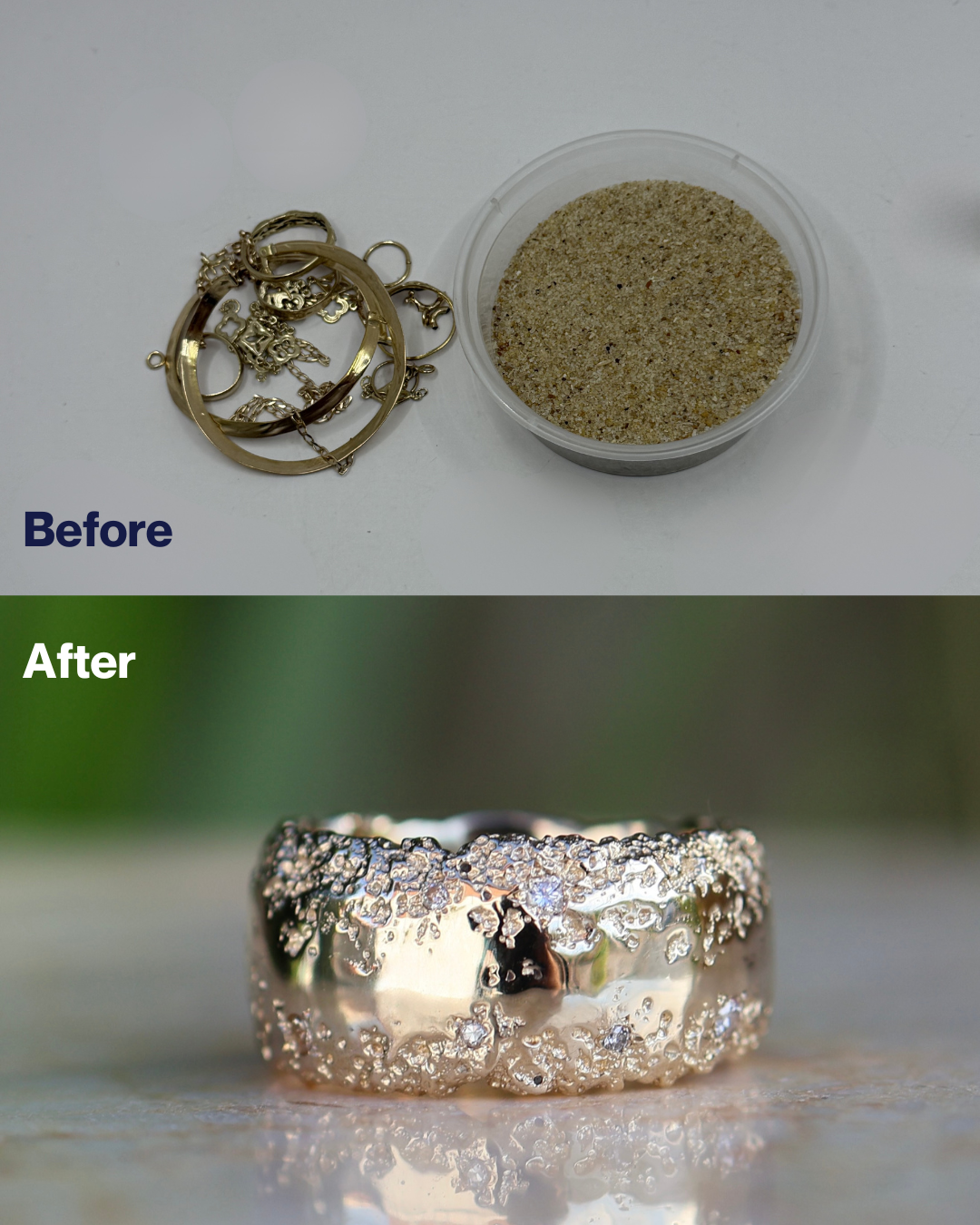 Custom 10mm Sand Band