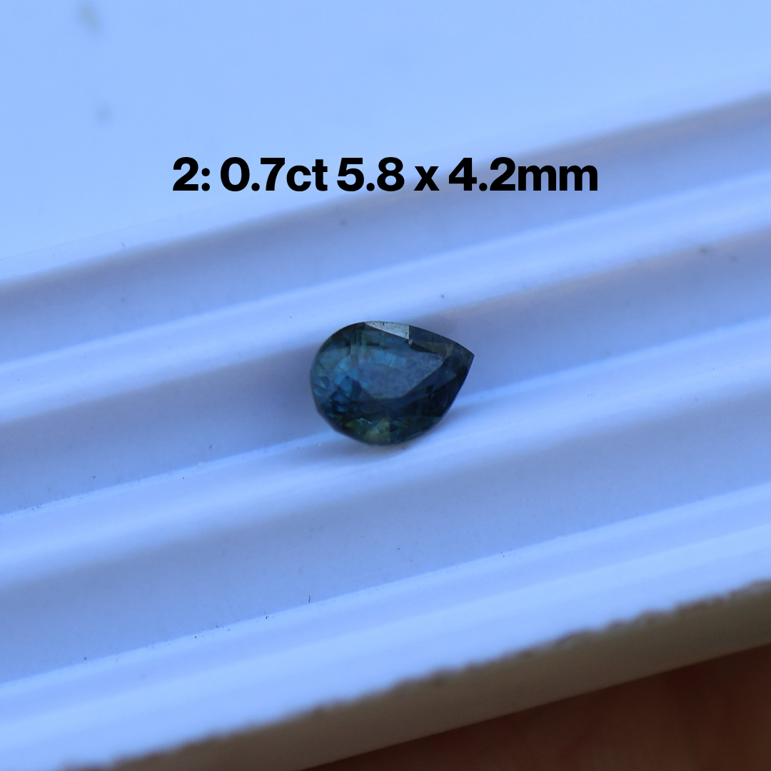 10: Wave Ring with Sapphire