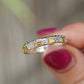 Sterling Silver Baguette Stacker - 9.5