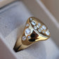 Valerie Signet Ring|Parti Sapphires