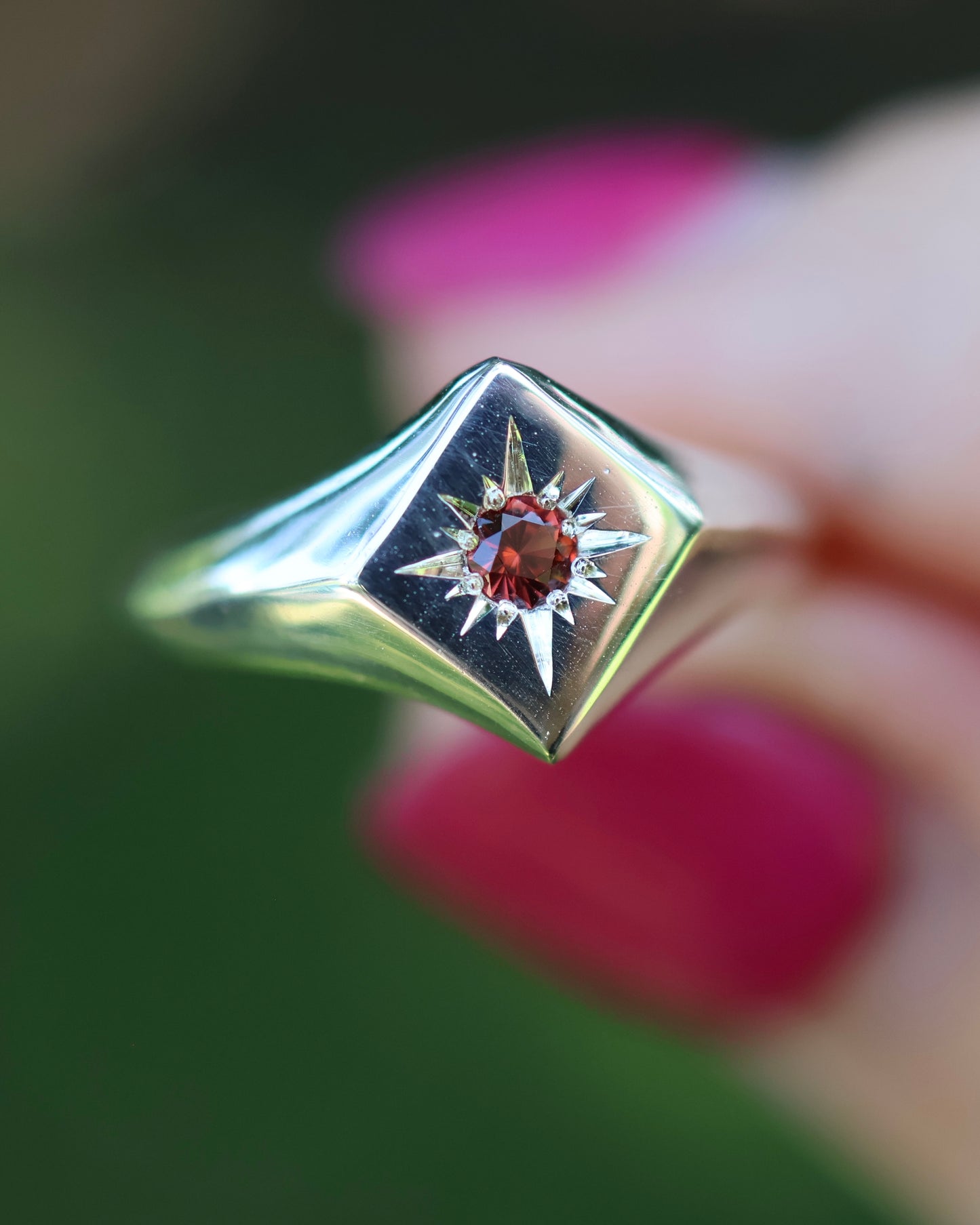 North Star Signet Ring
