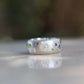 5: Galaxy Band with Mixed stones|Sterling Silver|9.5/S
