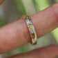 Sterling Silver Baguette Stacker - 9.5
