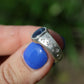 Galaxy Band Ring With Star Sapphire | 5