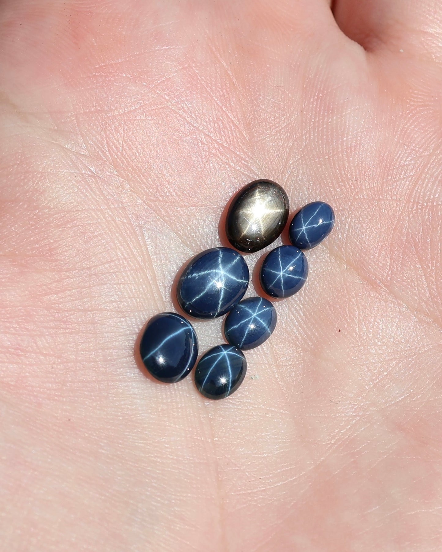 Galaxy Band With Star Sapphire