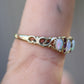 Gemstone Ring | 18ct Yellow Gold | Opal & Rubies | 9