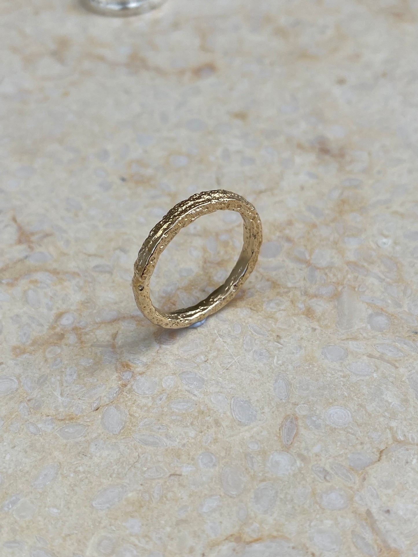 3mm Sand Band 9ct Yellow Gold - MADE TO ORDER