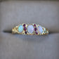 Gemstone Ring | 18ct Yellow Gold | Opal & Rubies | 9