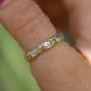 Sterling Silver Baguette Stacker - 9.5
