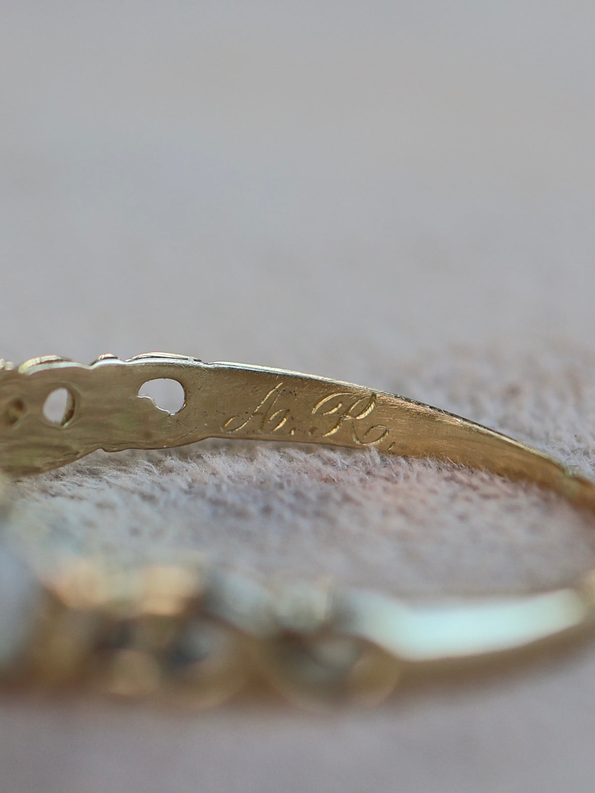 Gemstone Ring | 18ct Yellow Gold | Opal & Rubies | 9