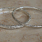 Sterling Silver Sand Bangle 6mm and 3mm