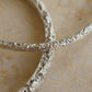 Sterling Silver Sand Bangle 6mm and 3mm