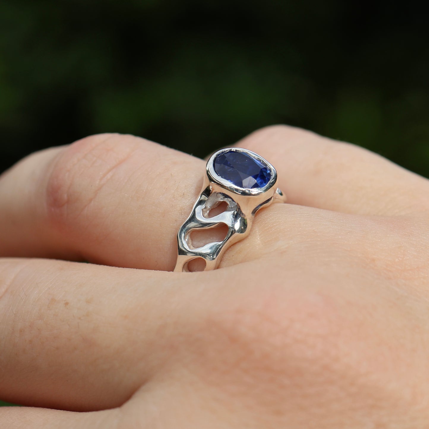 Reflections Ring with Gemstone