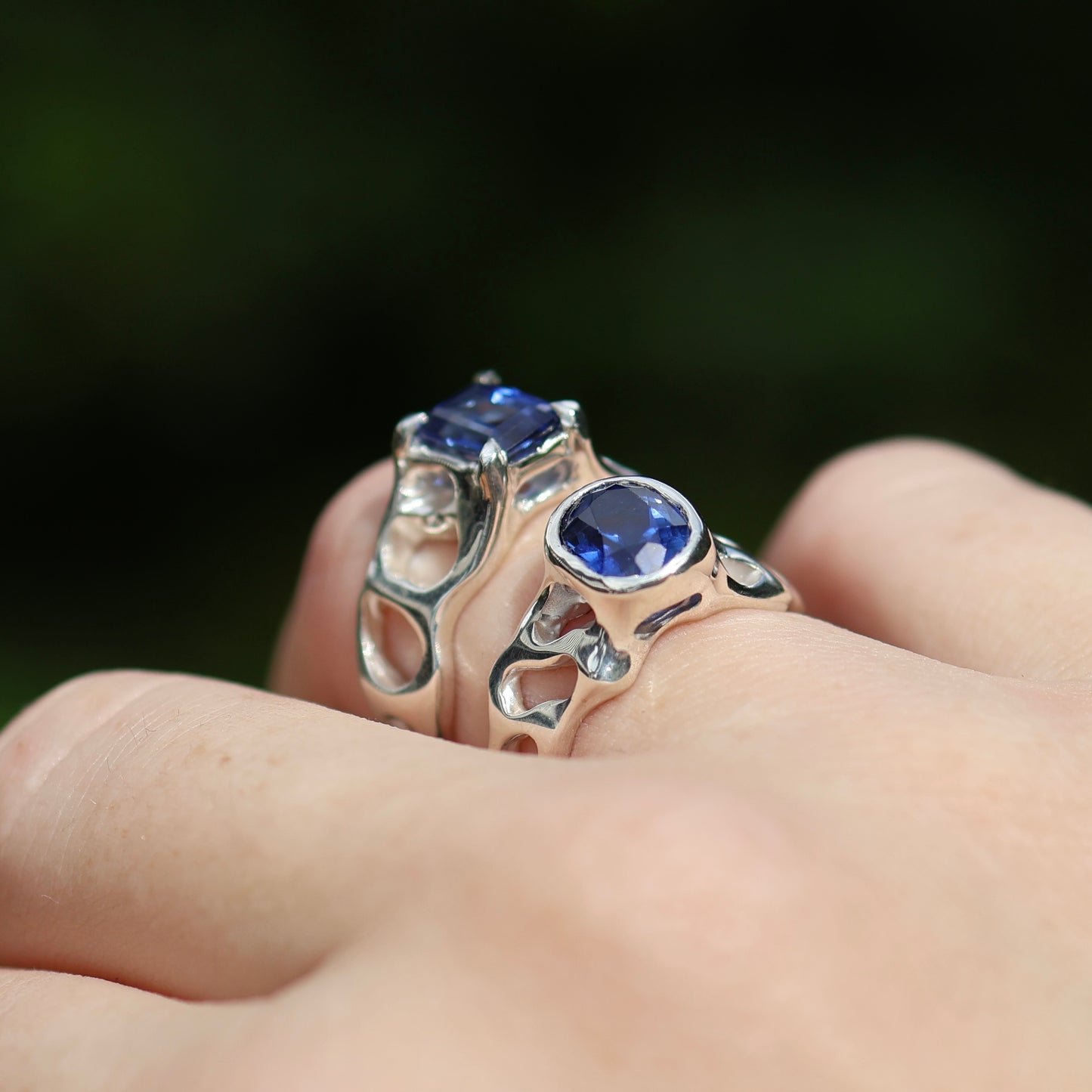 Reflections Ring with Gemstone