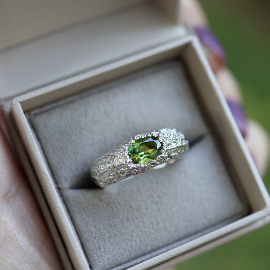 Dune Ring - Sapphire 9