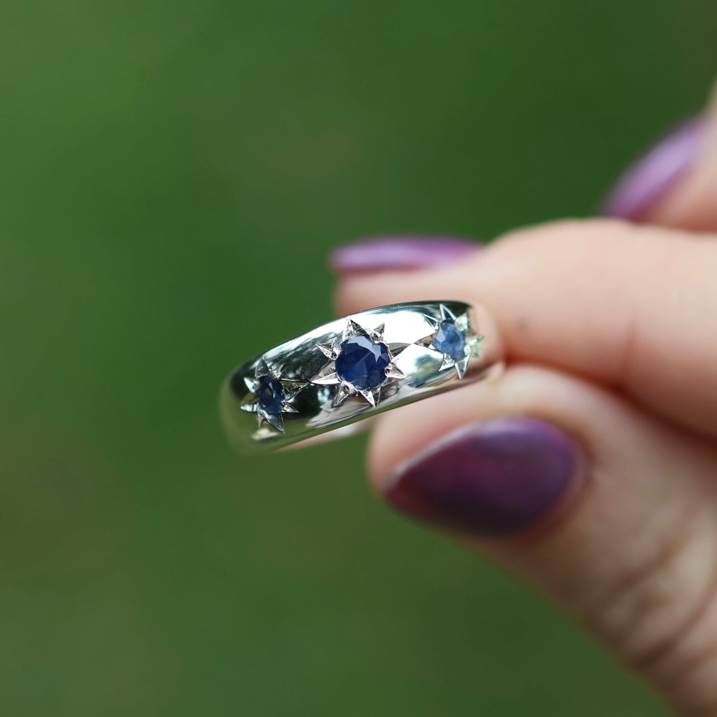 Astral Hoard Ring - Sapphire - 8.5 - READY TO SHIP