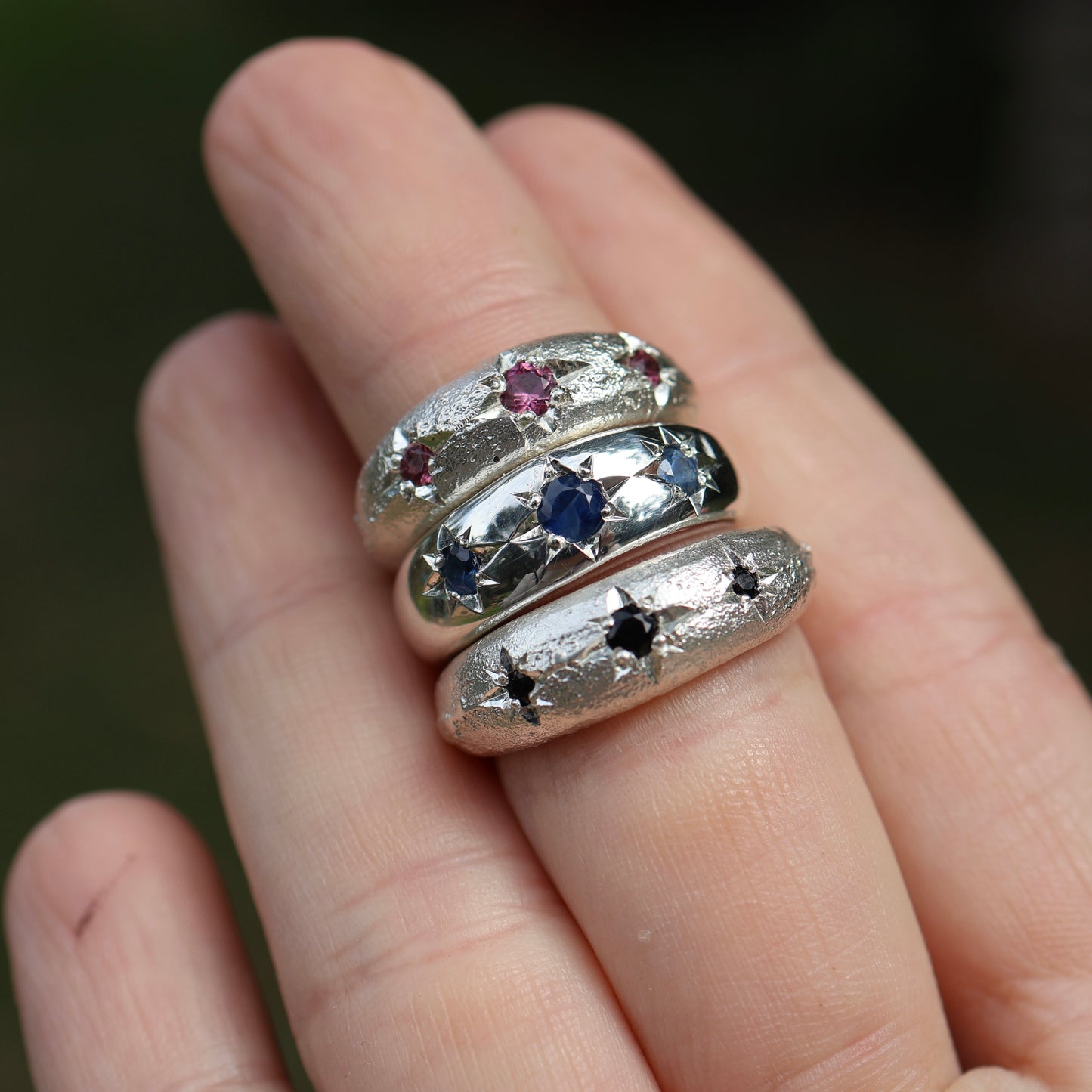Astral Hoard Ring - domed ring