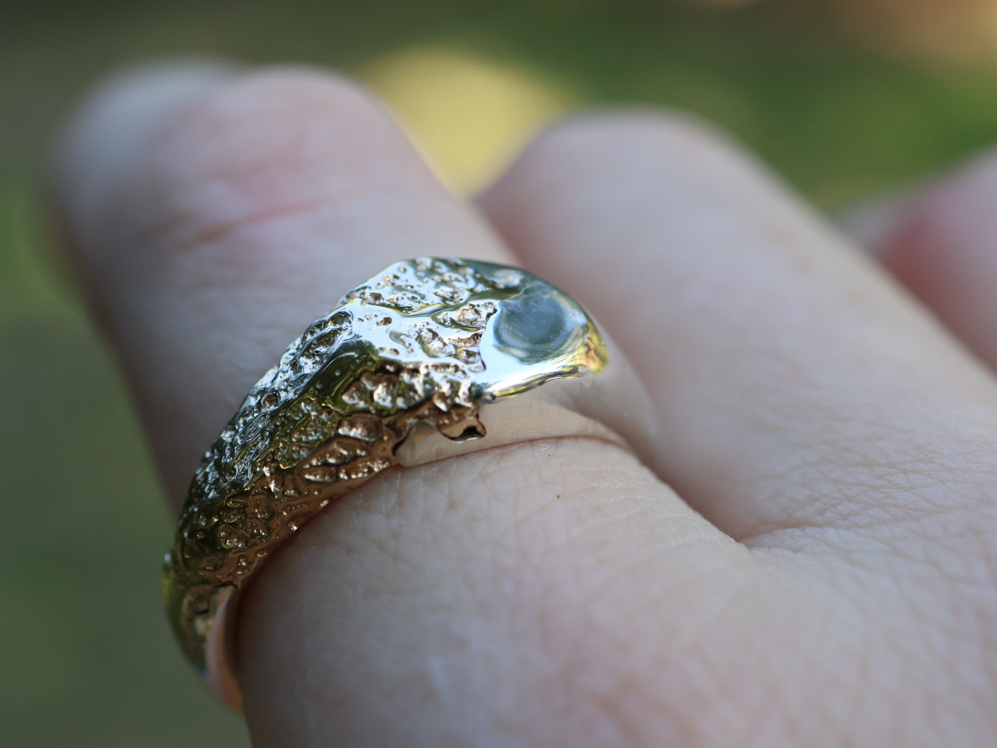 Shoreline Signet Ring size 10.5 -  READY TO SHIP