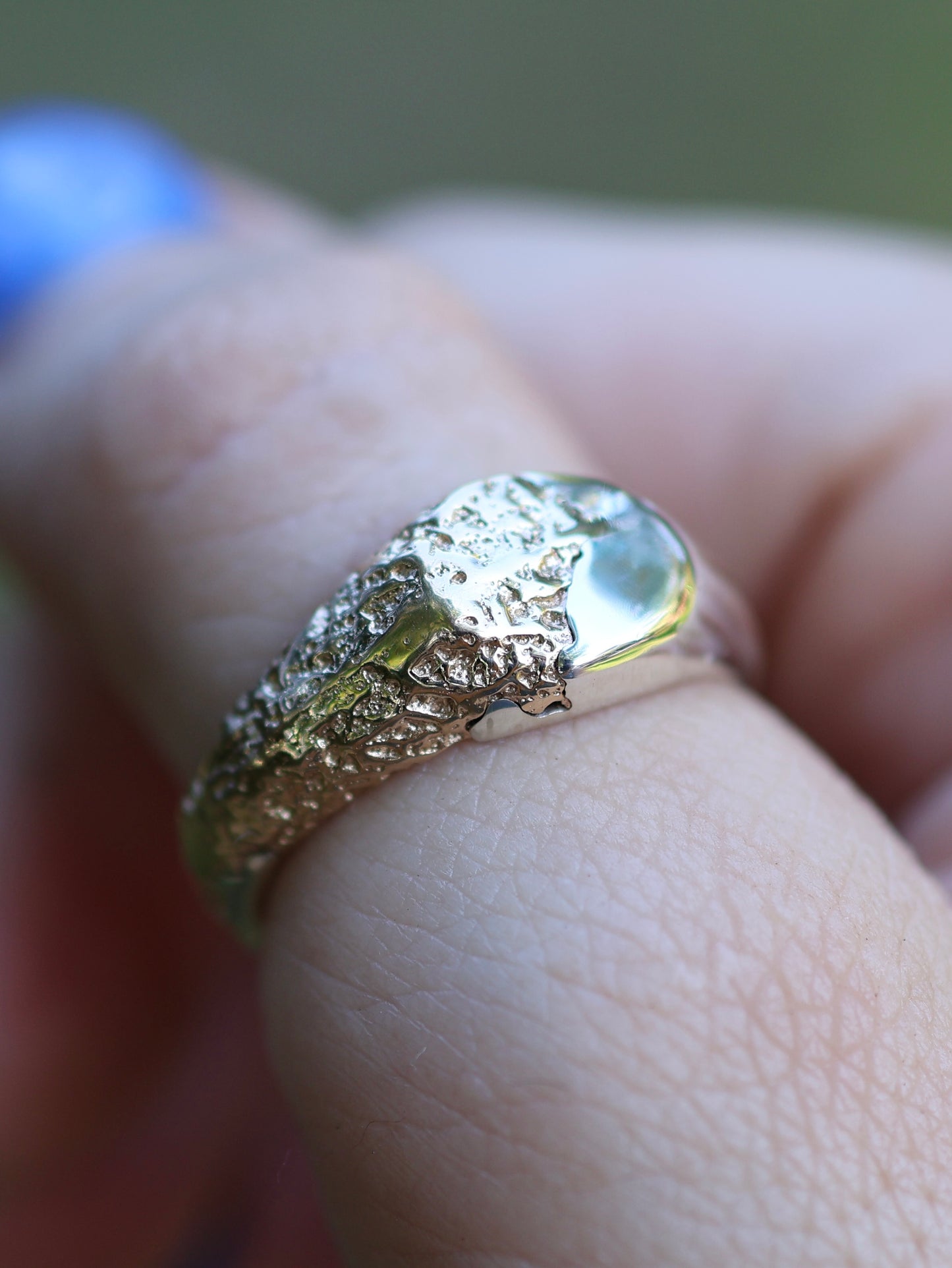 Shoreline Signet Ring size 10.5 -  READY TO SHIP