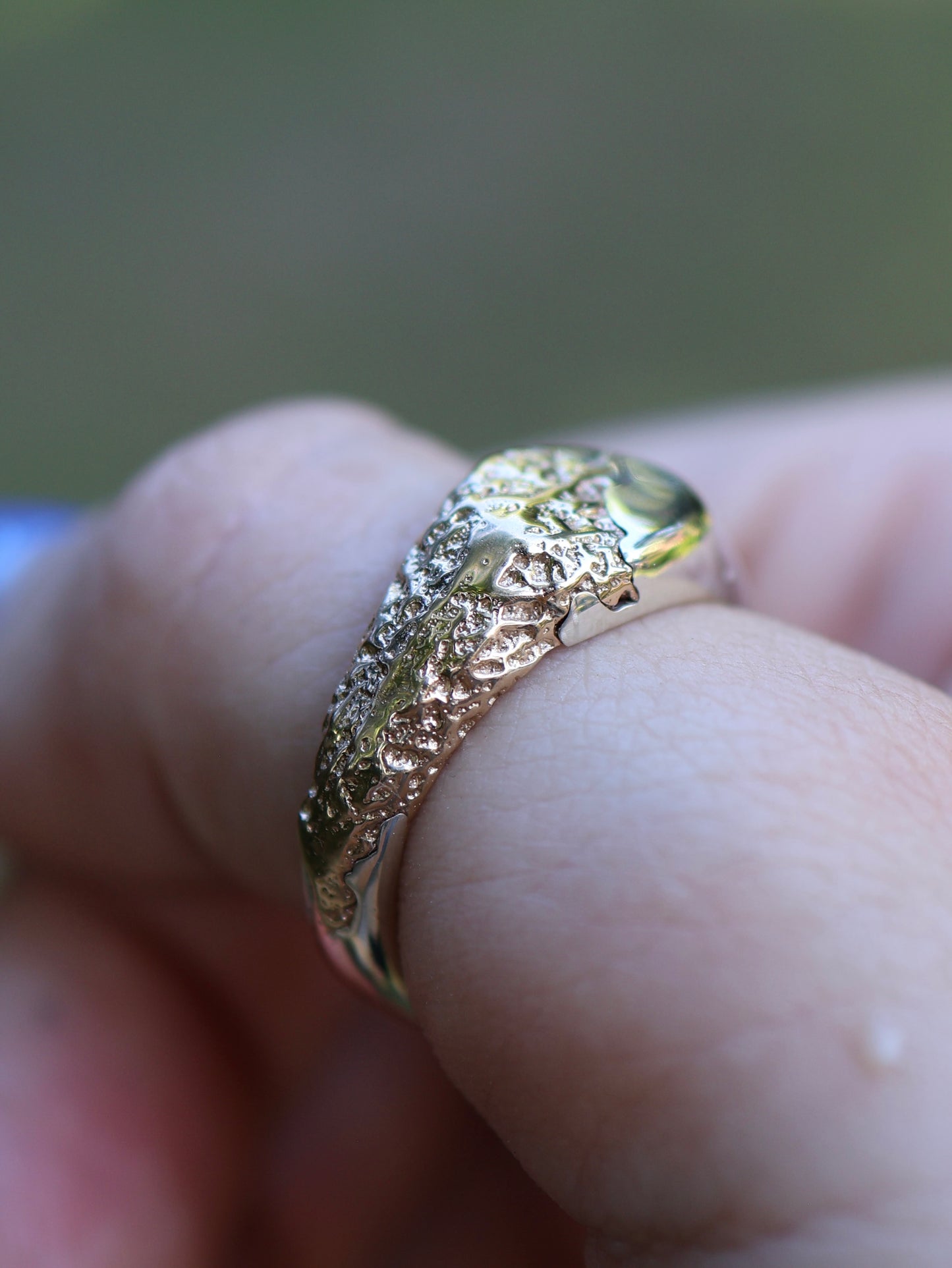 Shoreline Signet Ring size 10.5 -  READY TO SHIP