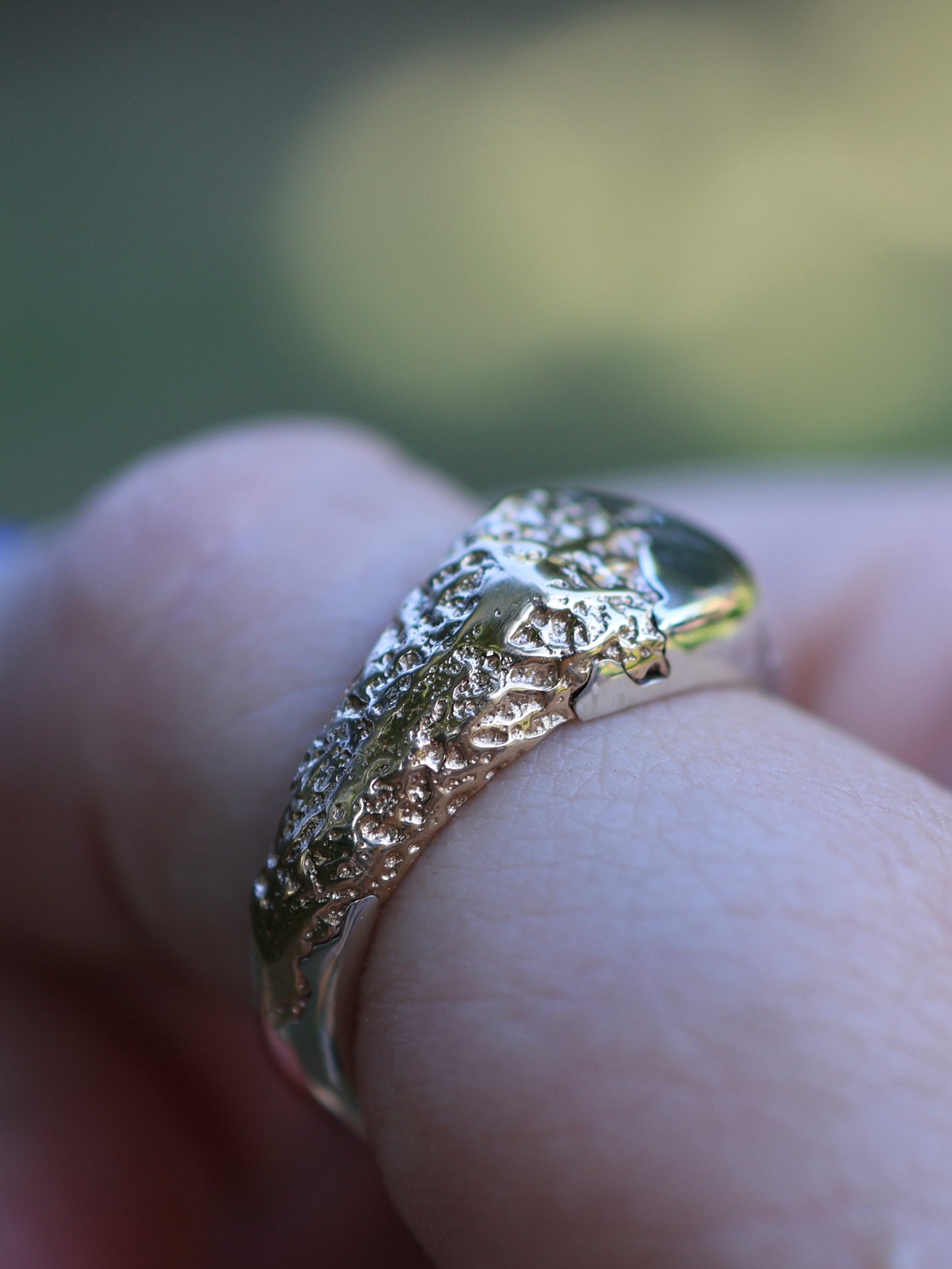 Shoreline Signet Ring size 10.5 -  READY TO SHIP