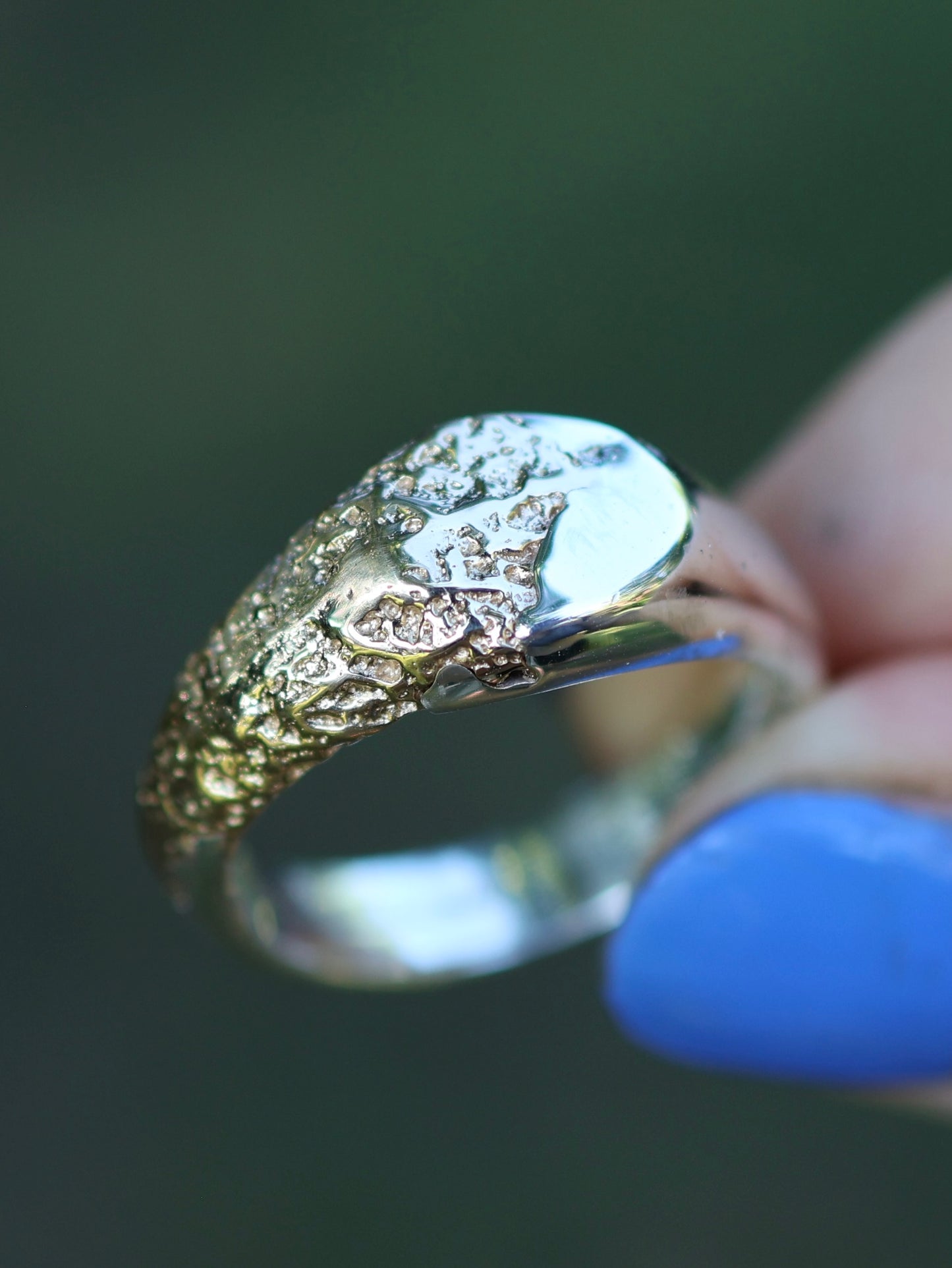 Shoreline Signet Ring size 10.5 -  READY TO SHIP