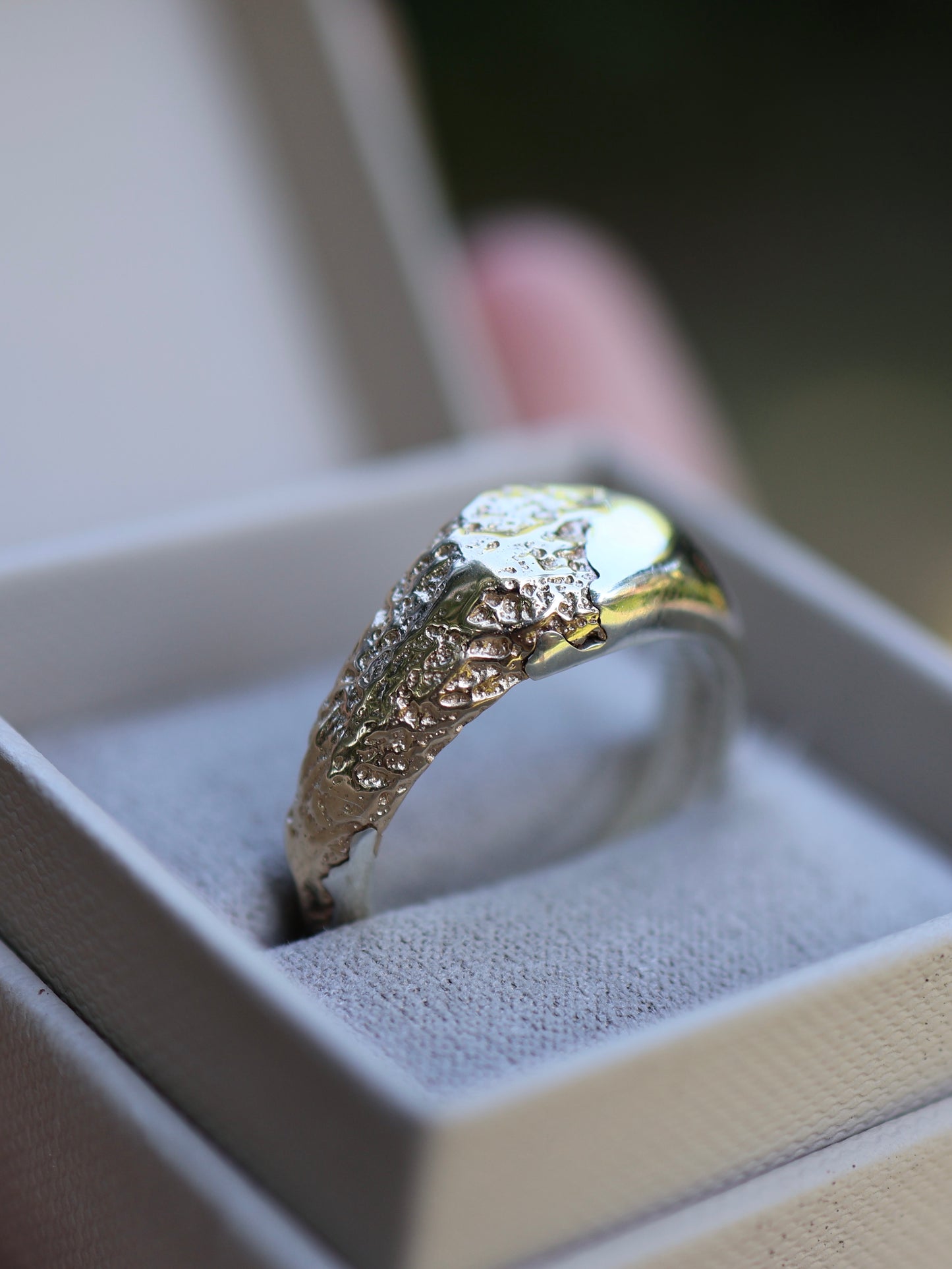 Shoreline Signet Ring size 10.5 -  READY TO SHIP