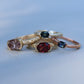 Castle Ring | GARNET & 9ct GOLD | 6.5