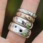 Astral Hoard Ring | Gold, Sapphire & Diamond - 6.5