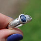 Galaxy Band Ring With Gemstone