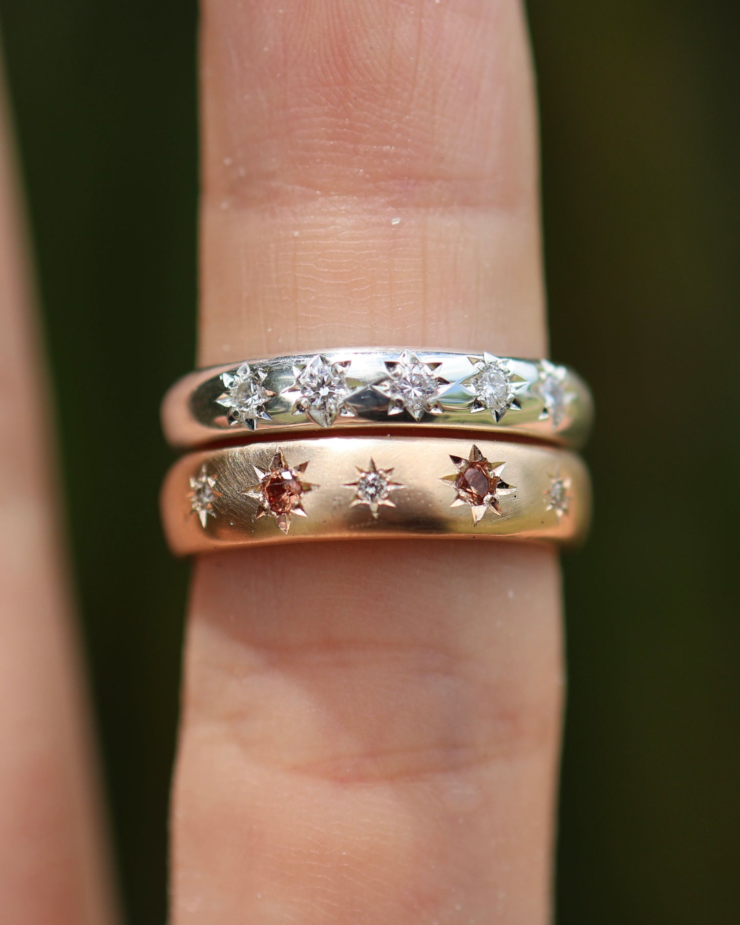 Astral Hoard Ring - Gold- Sapphire & Diamond