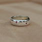 Scattered Galaxy Band Ring